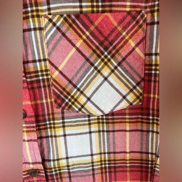 Pendleton womens flannel shirt long sleeve button down size Petite small outdoor - Picture 2 of 9